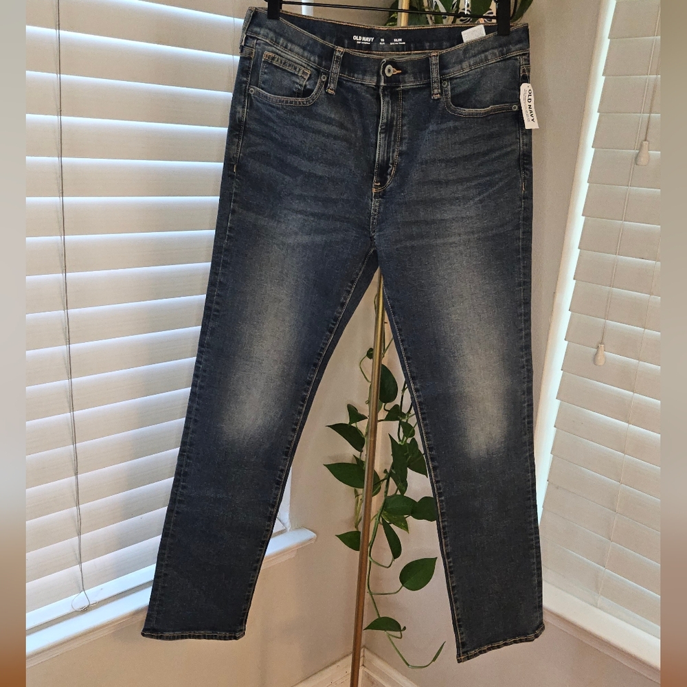 Old Navy Kids Dark Blue Jeans - 16 Plus